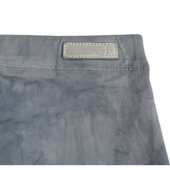 Joe's Jeans The Legging Ankle Zip Sz Small Slate Blue White Acid Wash or Tie Dye - Picture 7 of 10